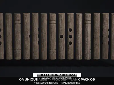 Wooden Plank Pack