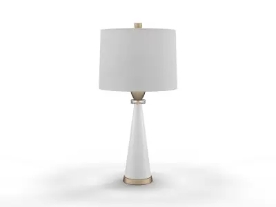 Hayley Alabaster Glass Night Light Table Lamp 3D model