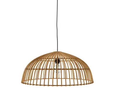 Country Pendant Lamp Rattan 55 Magna 3D model