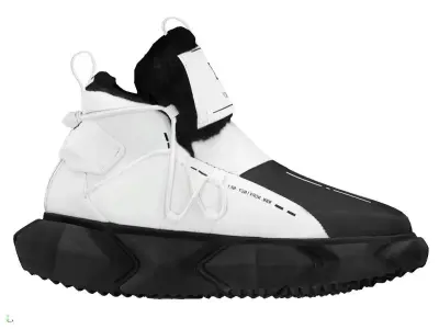 Cyberpunk fashion sneaker 6 Urban Techwear scifi future shoes Low-poly 3D model