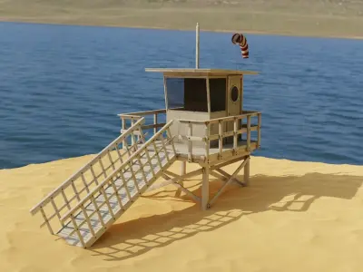 Baywatch house 3D model