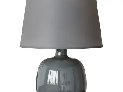 Table Lamp Gray Table Lamp 3D model