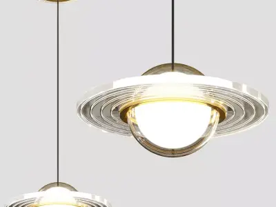 Lampatron Electron pendant lamp 3D model
