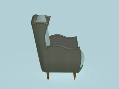 Larson Armchair 3D model