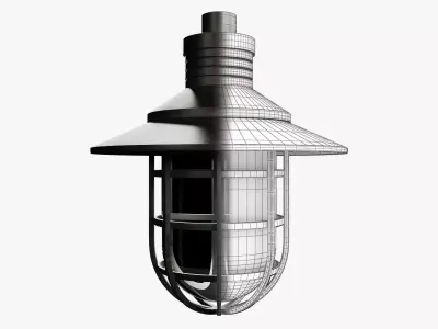Lantern-9 light bulb 3D model