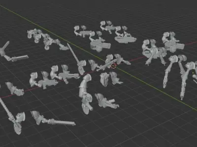 UWU Army 3D print model