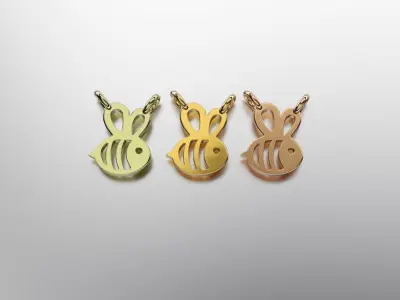 Bee Pendant  3D print model
