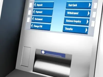 ATM Machine Wincor Nixdorf Cineo 3D model