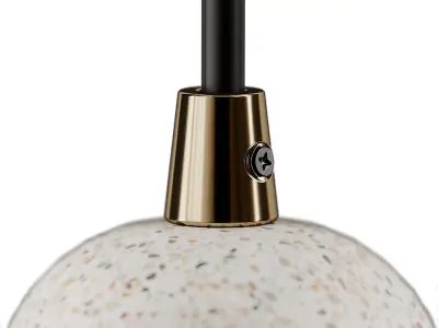 Esrum Terrazzo Pendant Light from Crate and Barrel Exclusive 3D model