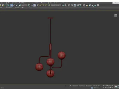 Sabina Grubbeson Strapatz Glob Brass Low-poly 3D model