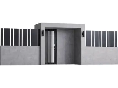 Fencing 29 3D model
