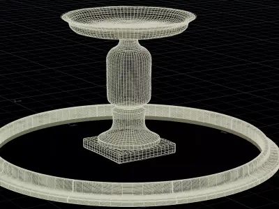 Fountain Stone Free 3D model