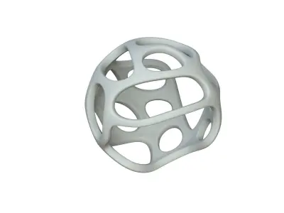 SciFi Cube Object No 21398 Low Poly Shape Texture