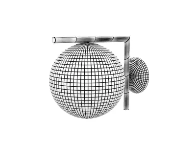 IC CW1 Wall Lamp 3D model