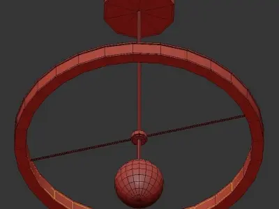 RING PENDANT 3D model