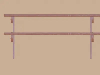 Picnic Table 3D model