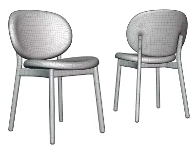 Chair - Furniture Wood Free 3D model