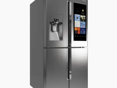 Refrigerator Sams 4-Door Flex 3D model