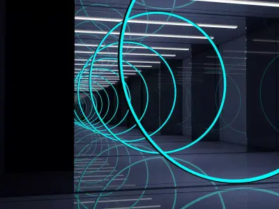  Sci Fi Interior 3D model