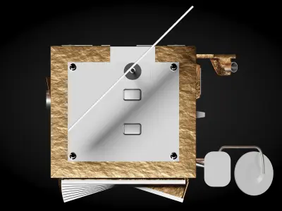 OneWeb satellite 3D model