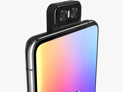 Asus Zenfone 6 ZS630KL All Color 3D model