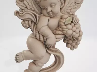 Heavenly Angel Figure 3D model