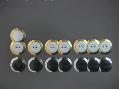 Light Switch Simon 88  vol3 3D model