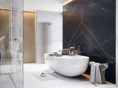 Bathroom Design 02 3D model