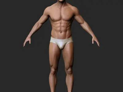  Realistic Male Body 