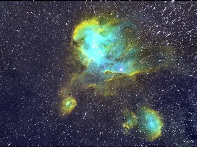 Running Chicken Nebula 3D model