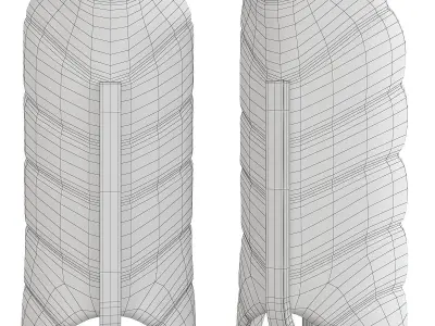  1  of the 5 Pair Orrefors sconce Low-poly 3D model