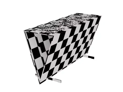 Alvea Console Table 3D model