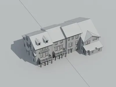 Villa 004 3D model