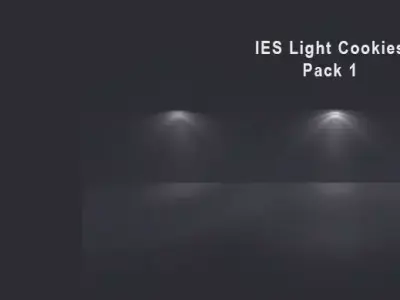 IES Light Cookies Texture