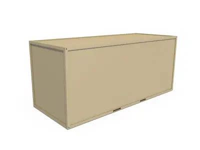 20ft Office Container Version1 3D model