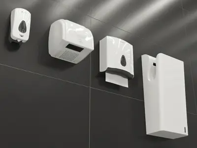 Bathroom Kit Ksitex Tenarchstudio   render ready vray  3D model