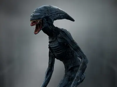 Deacon Low-poly 3D model