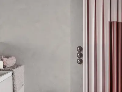 Shower scene for Cinema 4D and Corona Renderer 3D model