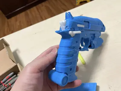 DNA2- Karin-Aoi-PROP-Pistol- GunlikeObject 3D print model
