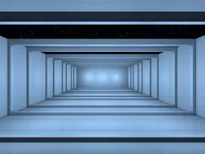 Sci Fi Interior 3D model