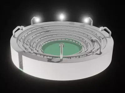 Outdoor Stadium 3D model