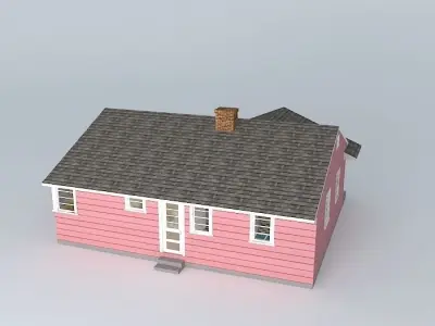 Tract House Free 3D model