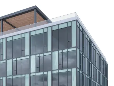 Office Building 3D model 444