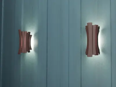 ETTA WALL LAMP MOST MODERN STYLE 3D model