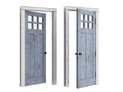 Doors Brothers Shaker door 2 3D model