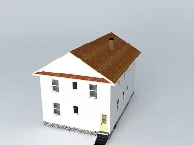2 Family Flat Free 3D model