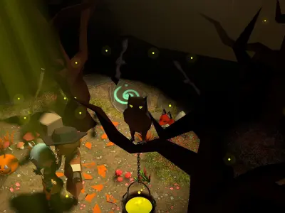 BABA YAGA HALLOWEEN 3D model