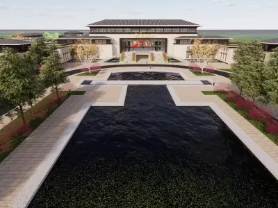 Homes and care center -A8 3D model