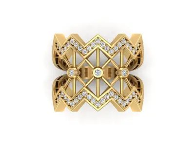 Jewelry ring 422 3D print model
