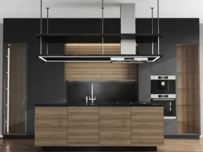 Kitchen 069 3D model